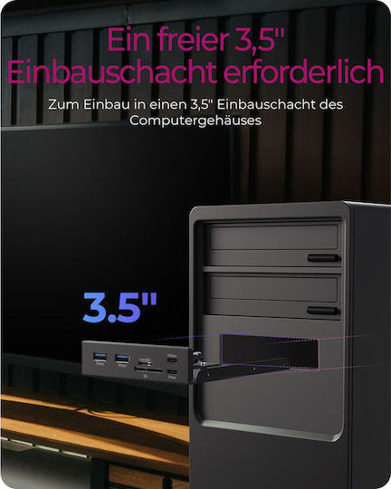 Icy Box USB Front Panel (IB-HUB1419-I3) - Image 11