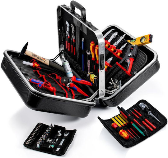 Knipex 00 21 42 Βαλίτσα με 63 Εργαλεία Ηλεκτρολόγου - Image 4