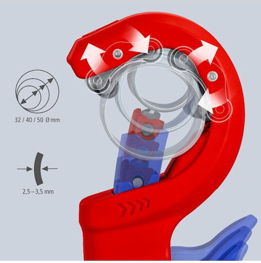 Knipex Σωληνοκόφτης Χειρός 90 23 02 BK - Image 3