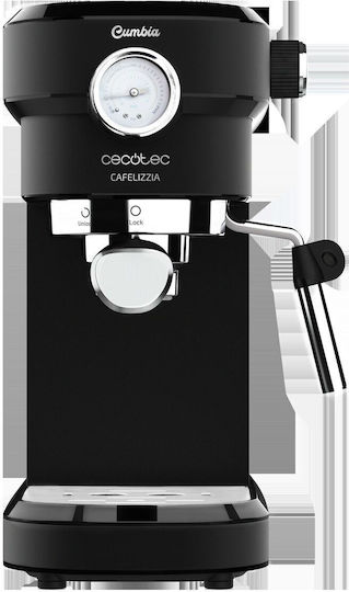 Cecotec Cafelizzia 790 Pro Μηχανή Espresso 1350W Πίεσης 20bar Μαύρη