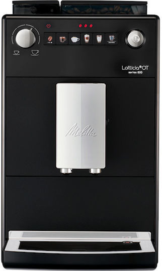 Melitta Latticia OT Αυτόματη Μηχανή Espresso 1450W Πίεσης 15bar με Μύλο Άλεσης Frosted Black - Image 2