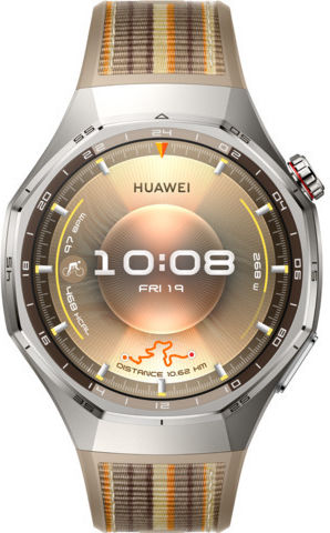 Huawei Watch GT 6 Pro Titanium 46mm Αδιάβροχο με Παλμογράφο (Brown Woven) - Image 3