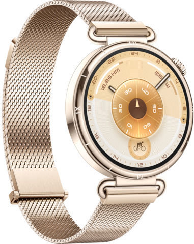 Huawei Watch GT 6 Stainless Steel 41mm Αδιάβροχο με Παλμογράφο (Gold Milanese) - Image 4