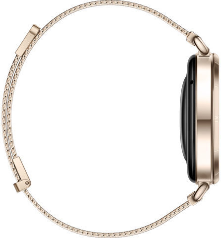 Huawei Watch GT 6 Stainless Steel 41mm Αδιάβροχο με Παλμογράφο (Gold Milanese) - Image 5