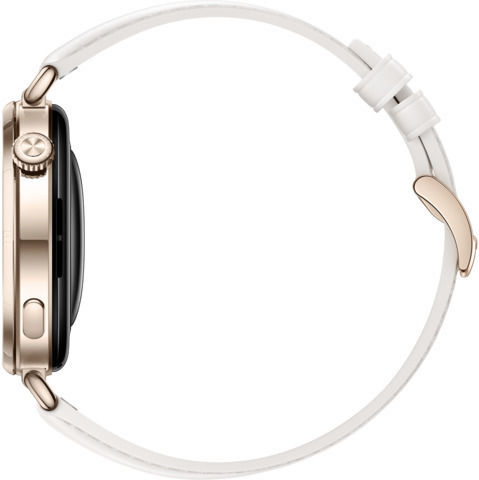 Huawei Watch GT 6 Stainless Steel 41mm Αδιάβροχο με Παλμογράφο (White Leather) - Image 5