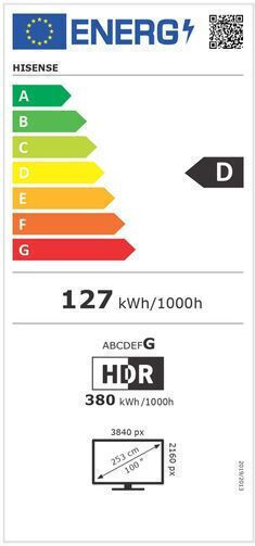 Hisense Smart Τηλεόραση 100" 4K UHD LED 100U8Q HDR (2025) - Image 7