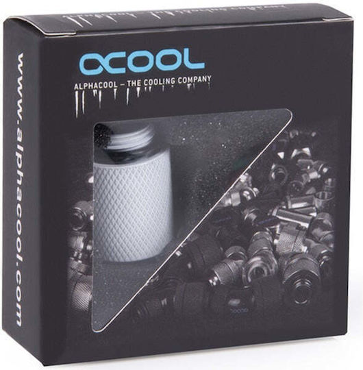 Alphacool Icicles Extension 20mm G1 / 4 AG to G1 / 4 IG Fittings Λευκό ALPHACOOL-17568 - Image 6