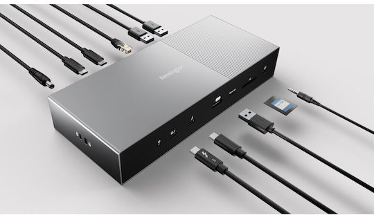 Kensington Thunderbolt 5 Docking Station με 4K PD Ethernet και σύνδεση 3 Οθονών Λευκό (K35201EU) - Image 9