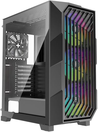 Xilence Xilent Breeze II Gaming Midi Tower Κουτί Υπολογιστή με Πλαϊνό Παράθυρο Μαύρο - Image 2