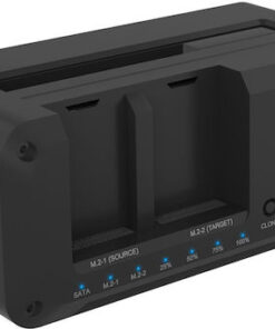 Icy Box Θήκη για Σκληρό Δίσκο 2.5" / 3.5" / M.2 SATA III NVME με σύνδεση USB 3.2 IB-2924MSCL-C31