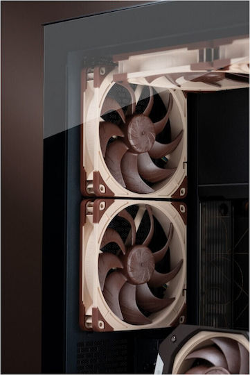 Noctua NF-A14x25 G2 LS-PWM Case Fan 140mm με Σύνδεση 4-Pin Καφέ - Image 8
