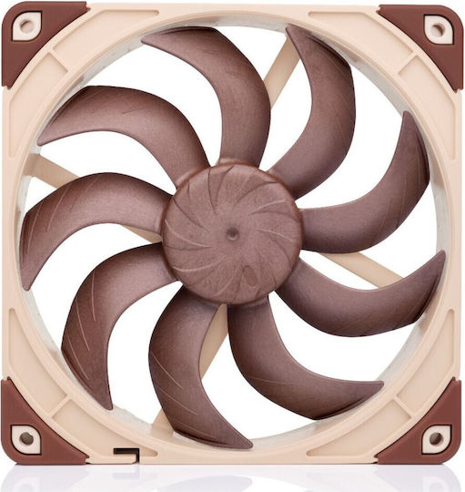 Noctua NF-A14x25 G2 LS-PWM Case Fan 140mm με Σύνδεση 4-Pin Καφέ - Image 4