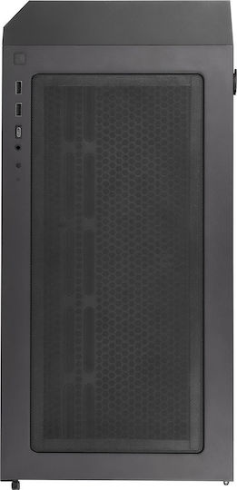 Silverstone Seta H1 Gaming Midi Tower Κουτί Υπολογιστή με Πλαϊνό Παράθυρο και RGB Φωτισμό Μαύρο - Image 10