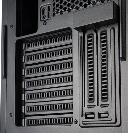 Silverstone Seta H1 Gaming Midi Tower Κουτί Υπολογιστή με Πλαϊνό Παράθυρο και RGB Φωτισμό Μαύρο - Image 5