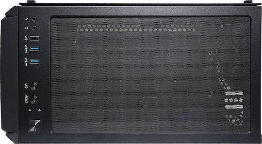 Xilence XG141 Gaming Midi Tower Κουτί Υπολογιστή με Πλαϊνό Παράθυρο και RGB Φωτισμό Μαύρο - Image 10