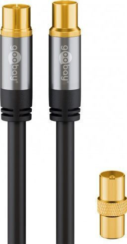 Goobay Καλώδιο Ομοαξονικό Coaxial female / Coaxial male - Coaxial female 2m 70367 1τμχ - Image 2