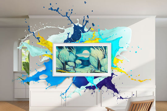 Samsung Smart Τηλεόραση 65" 4K UHD QLED The Frame LS03F HDR (2025) TQ65LS03FAUXXC - Image 2