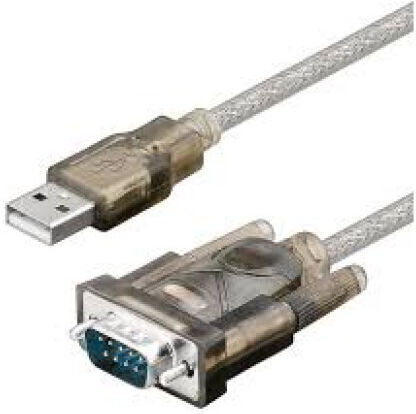 Goobay Καλώδιο RS232 9-pin male σε USB-A 1.5m (95435) - Image 3