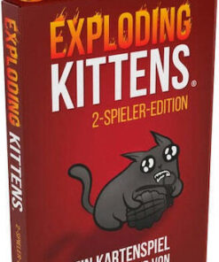 Επιτραπέζιο Παιχνίδι Exploding Kittens για 2 Παίκτες 7+ Ετών EXKD0019 Asmodee