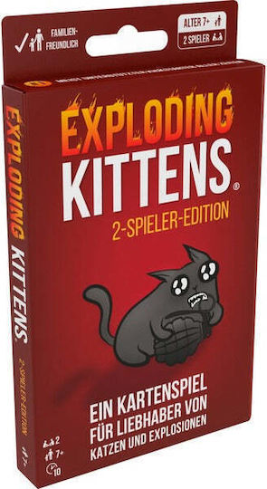 Επιτραπέζιο Παιχνίδι Exploding Kittens για 2 Παίκτες 7+ Ετών EXKD0019 Asmodee - Image 2