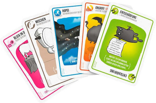 Επιτραπέζιο Παιχνίδι Exploding Kittens για 2 Παίκτες 7+ Ετών EXKD0019 Asmodee - Image 3