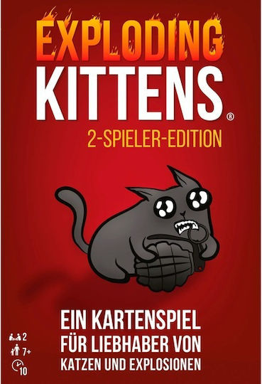 Επιτραπέζιο Παιχνίδι Exploding Kittens για 2 Παίκτες 7+ Ετών EXKD0019 Asmodee - Image 4