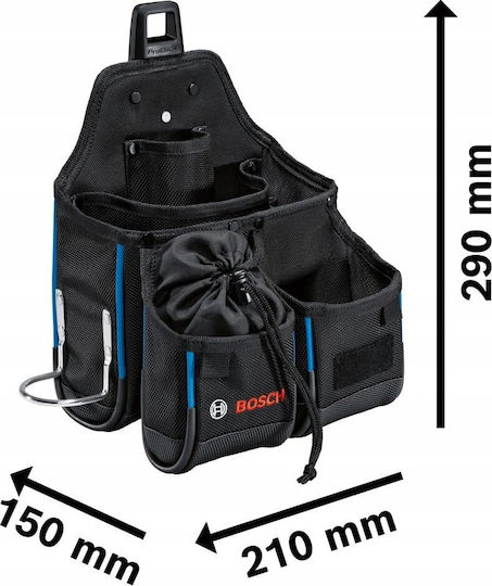 Bosch 1600A02H5C Θήκη Μέσης με 11 Εργαλεία - Image 2