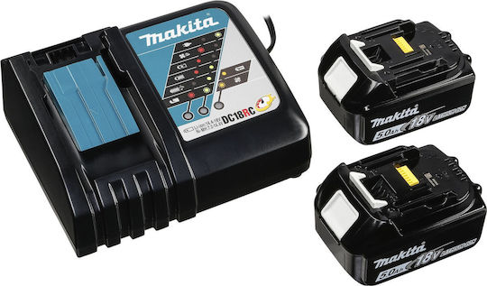 Makita Δραπανοκατσάβιδο Μπαταρίας 18V DHP492RTJ - Image 4