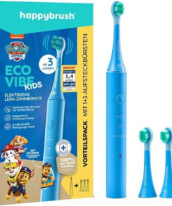 Happy Brush Ηλεκτρική Οδοντόβουρτσα για 3+ Χρονών Γαλάζιο