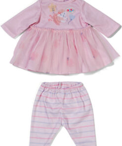 ZAPF Creation Baby Born Pink Dress with Sleeves 838792