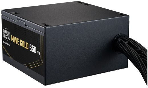 CoolerMaster MWE Gold rev. 3.0 650W Μαύρο Τροφοδοτικό Υπολογιστή Full Modular - Image 2