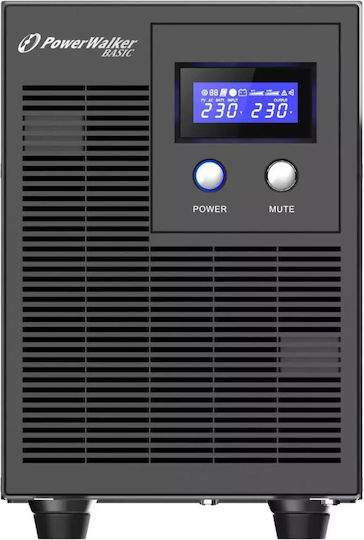 Powerwalker Basic VI 3000 STL UPS Line-Interactive 3000VA 1800W με 6 IEC Πρίζες - Image 2