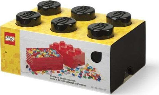 LEGO Πλαστικό Παιδικό Δοχείο Φαγητού Μαύρο 40000803 - Image 3