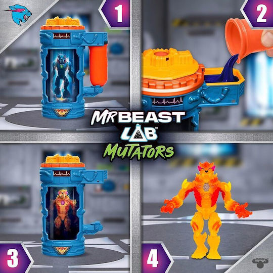Mr Beast Lab Swarms Action Figure Flame Panther 26 Cm - Image 5