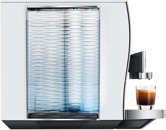Jura Z10 Αυτόματη Μηχανή Espresso Εντοιχιζόμενη 1450W Πίεσης 15bar για Cappuccino με Μύλο και Wi-Fi Ασημί - Image 7