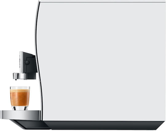 Jura Z10 Αυτόματη Μηχανή Espresso Εντοιχιζόμενη 1450W Πίεσης 15bar για Cappuccino με Μύλο και Wi-Fi Ασημί - Image 10