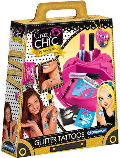Clementoni Crazy Chic Glitter Tattoo Παιδικά Τατουάζ 18513 - Image 3