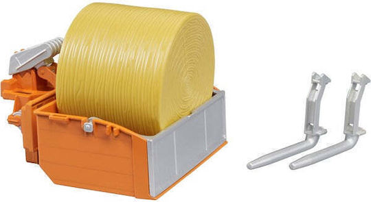 Alternative view of Bruder Accessories Lada Tractor Loading Forks A Round Bale
