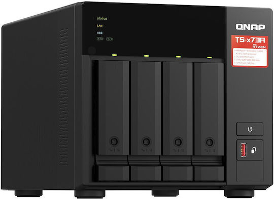 QNap Θήκη για Σκληρό Δίσκο SATA III με σύνδεση Type-C TS-473A-SW5T - Image 5