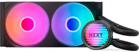 NZXT Kraken Core 240 RGB Υδρόψυξη Επεξεργαστή Διπλού Ανεμιστήρα 120mm για Socket AM4/AM5/1700/1200/115x - Image 3