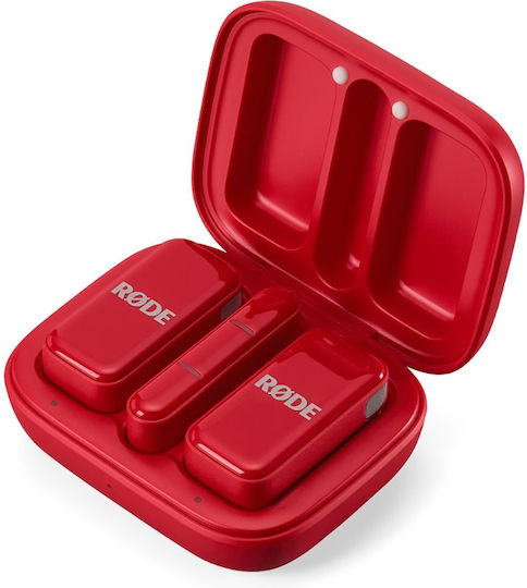 Rode Micro Σετ Μικρόφωνο USB Πέτου για Κινητό σε Κόκκινο Χρώμα - Image 2