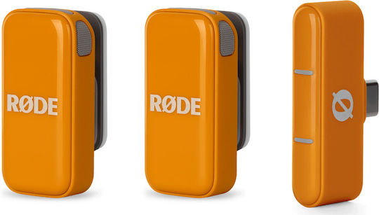 Rode Micro Σετ Μικρόφωνο USB Πέτου για Κινητό σε Πορτοκαλί Χρώμα - Image 2
