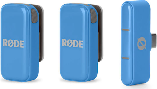 Rode Micro Σετ Μικρόφωνο USB Πέτου για Κινητό σε Μπλε Χρώμα - Image 2