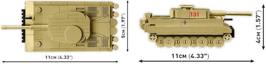 Cobi Τουβλάκια Tiger I 131 για 6+ Ετών 144τμχ - Image 6