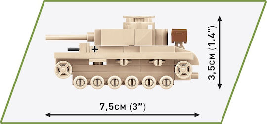 Cobi Τουβλάκια Panzer III Ausf.L για 6+ Ετών 82τμχ - Image 7