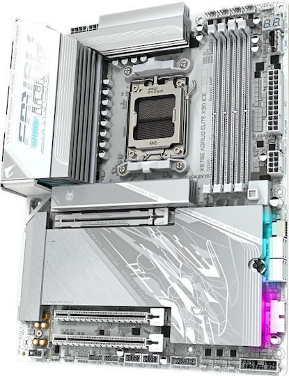 Gigabyte X870 Aorus Elite X3D Ice Motherboard ATX με AMD AM5 Socket - Image 2