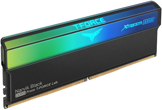 TeamGroup T-Force XTREEM ARGB DDR5 32GB RAM με 2x16GB Modules και Ταχύτητα 6000 για Desktop FF9D532G6000HC30DC01 - Image 2