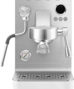 Smeg Μηχανή Espresso 1700W Πίεσης 15bar για Cappuccino Λευκή EMC02WHMEU