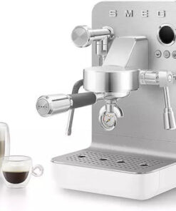 Alternative view of Smeg Μηχανή Espresso 1700W Πίεσης 15bar για Cappuccino Λευκή EMC02WHMEU
