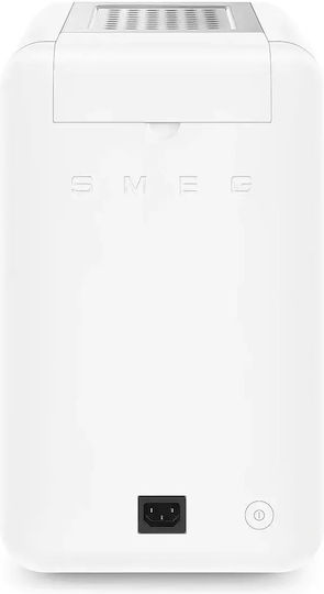Smeg Μηχανή Espresso 1700W Πίεσης 15bar για Cappuccino Λευκή EMC02WHMEU - Image 4